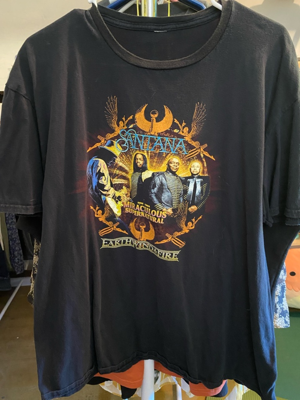 Miraculous Supernatural Black Graphic Band T‑Shirt